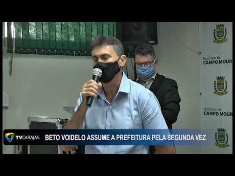 Beto Voidelo assume a prefeitura de Campo Mourão pela segunda vez