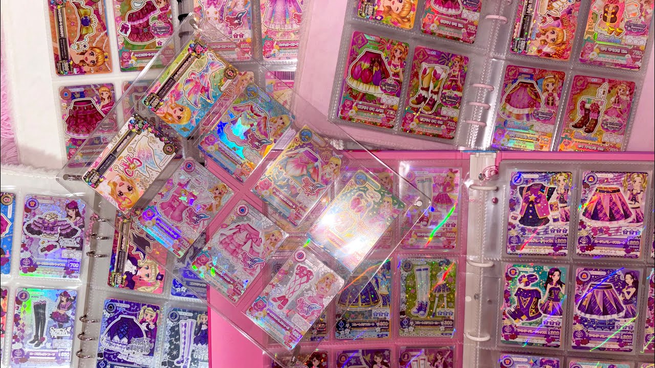 👑아이엠스타 / 아이카츠 카드 바인더 소개 アイカツ 프리미엄 카드 | 스쿨룩 카드 👑