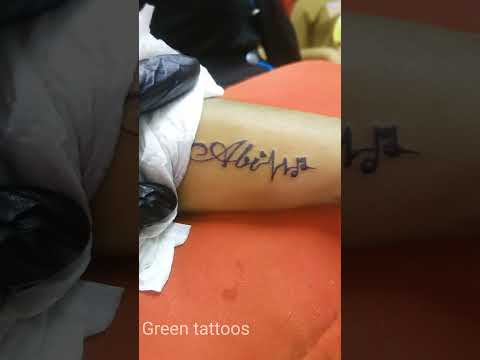 Name tattoo  name tattoo with heart   Heart tattoos with names Name  tattoos Name tattoo