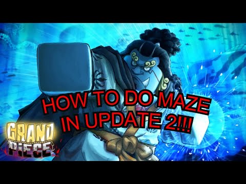 How to Get Inside Fishman Island!!! (Maze Tutorial) Grand Piece Online *GPO*