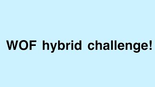 WOF hybrid challenge! I’m giving away some of the results! #dragonsheephybridchallenge