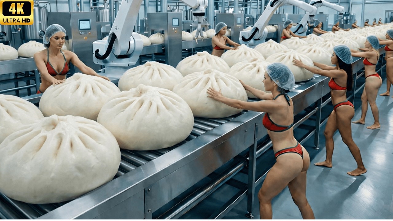 1,000,000 Steamed Buns Per Day – The INSANE Speed of a Modern Bun Factory