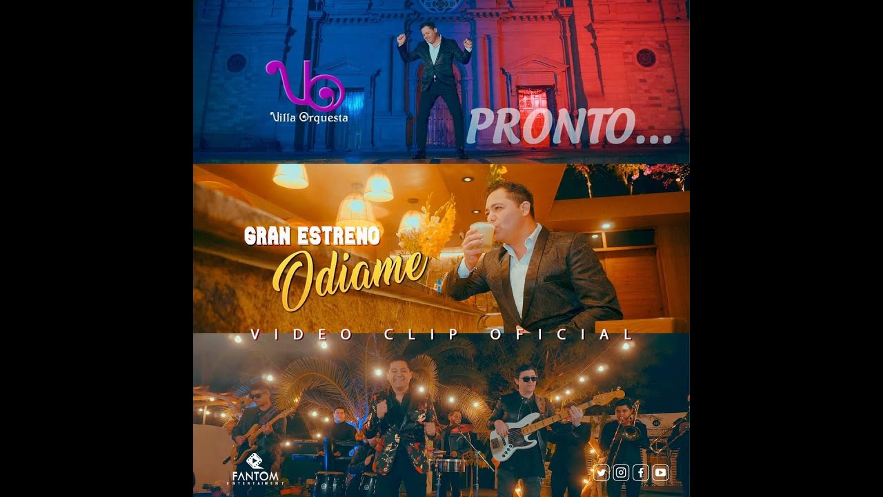 Villa Orquesta - Ódiame  4K