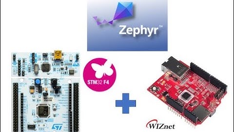 Zephyr dhcp client with STM Nucleo and W5500