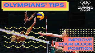 Upgrade your Block Position feat. Rachael Adams | Olympians' Tips
