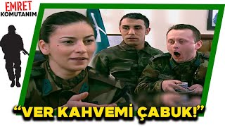 Keri̇m Astek, Deni̇z Yüzbaşinin Kahvesi̇ni̇ Fondi̇pli̇yor Emret Komutanım