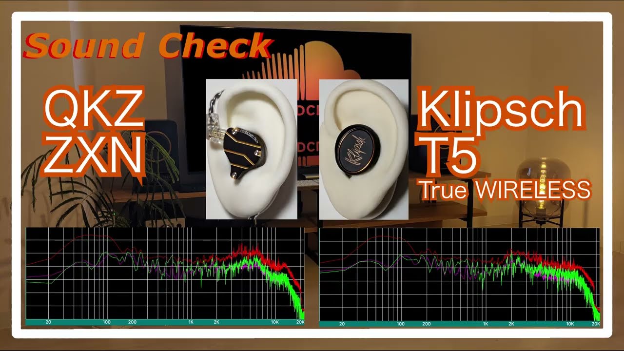 QKZ ZXN vs Klipsch T5 TRUE WIRELESS[TWS IEMs Sound Comparison]完全