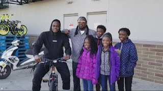 Charlotte native NBA player helps family's Christmas wish come true