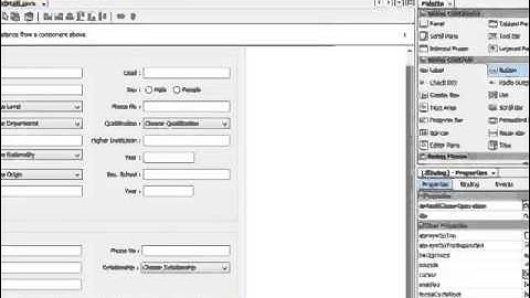 how to develop java GUI application staff management system part 13