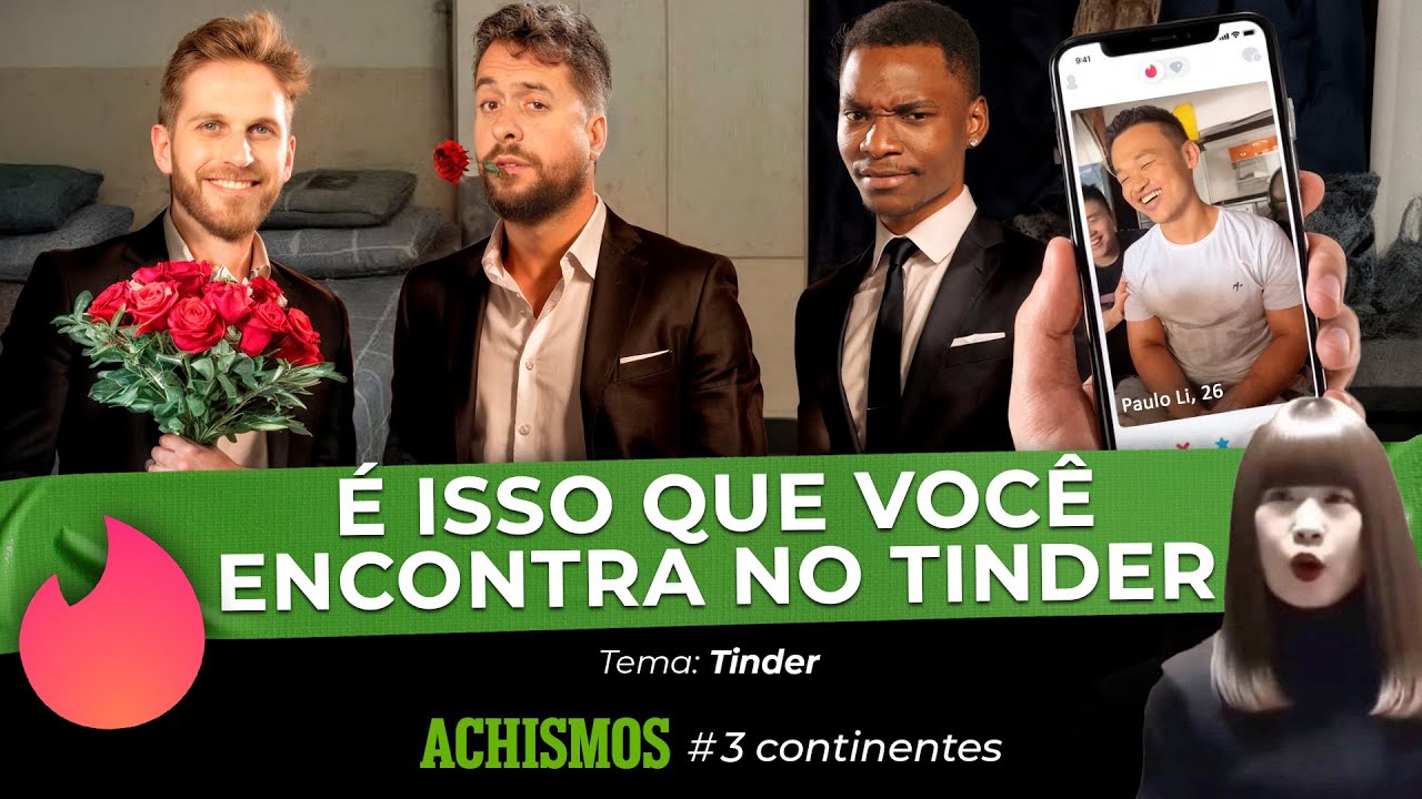 COMO É O TINDER EM CADA CONTINENTE? | 
