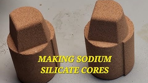 WHF 15 Sodium Silicate Cores