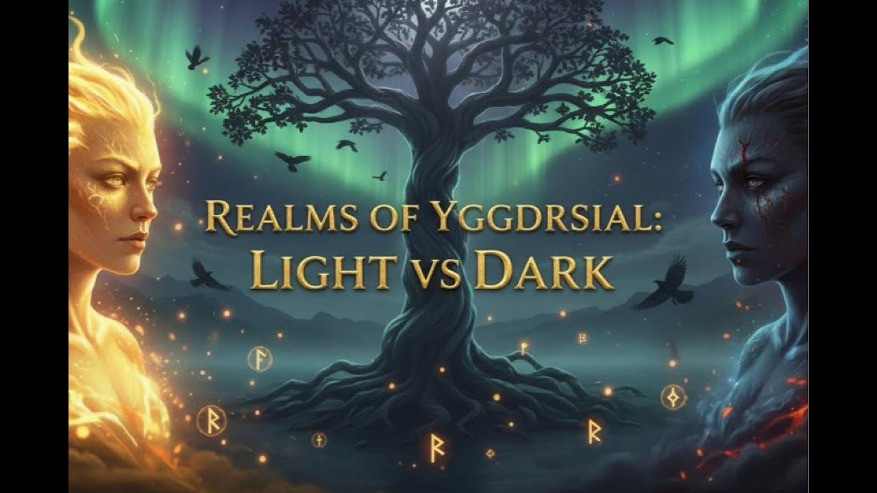 The Elves of Norse Mythology | Ljósálfar & Dökkálfar | A Sleep Story