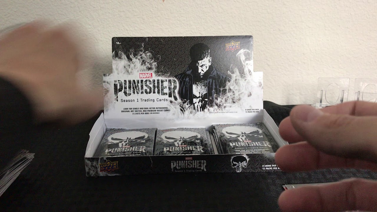 2020 Upper Deck Marvel Punisher Season 1 Box Break!!
