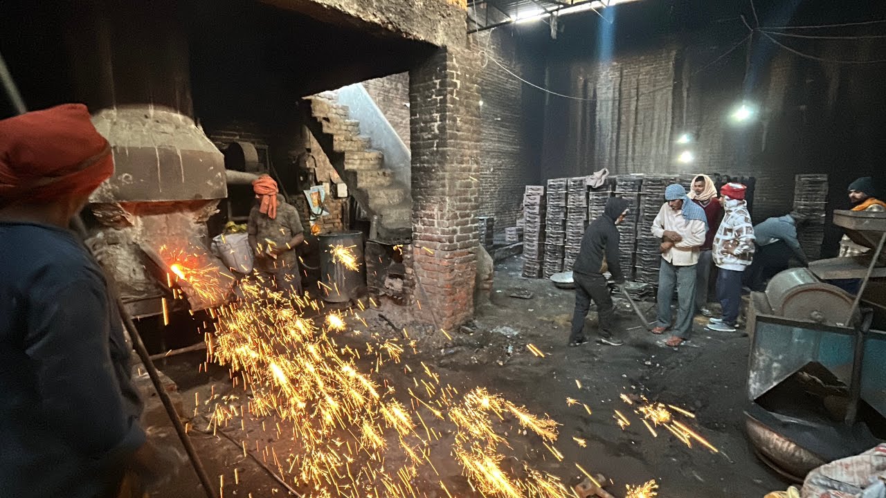 Vlog-197/365 Iron Casting Process Making ❤️❤️