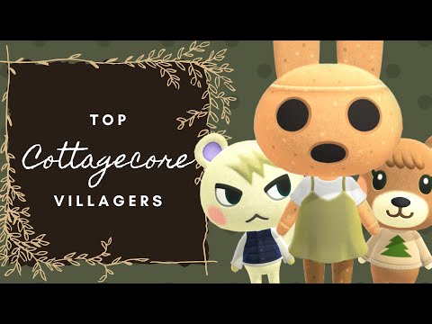 Animal Crossing Cottagecore Villagers
