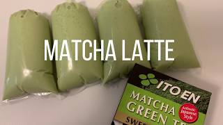 BOLIS GOURMET MATCHA LATTE VERDE || BOLIS DE TE VERDE||