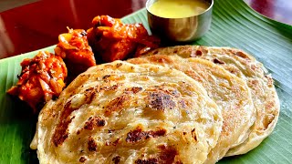 Soft, Flaky Eggless Roti Canai - Prata Recipe | Most Popular Malaysian Breakfast | Vegan screenshot 3