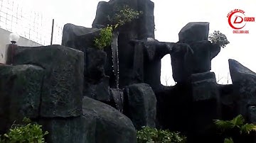 Chuyên thi công hòn non bộ đá tự nhiên