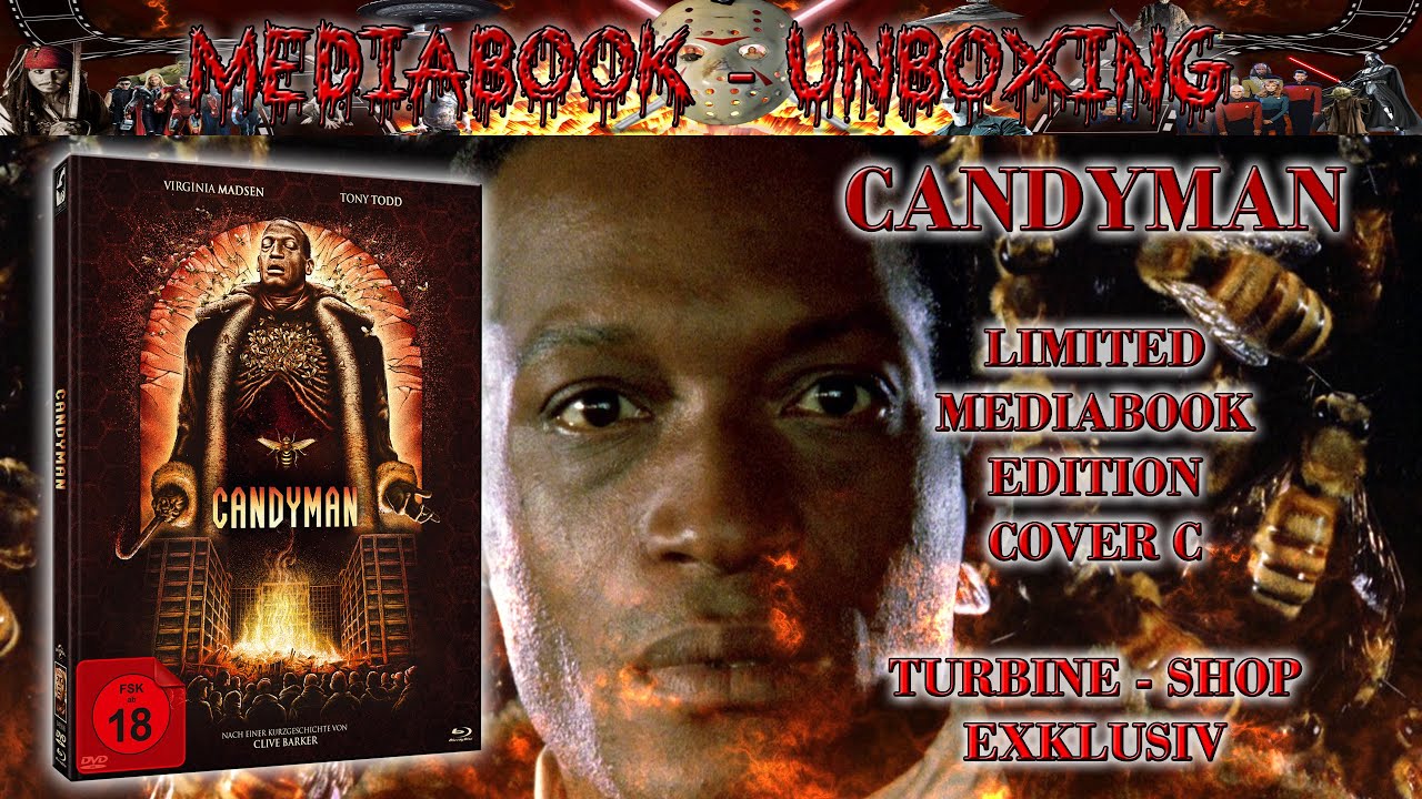 Unboxing Candyman Mediabook Cover C Turbinenshop Exklusiv Youtube