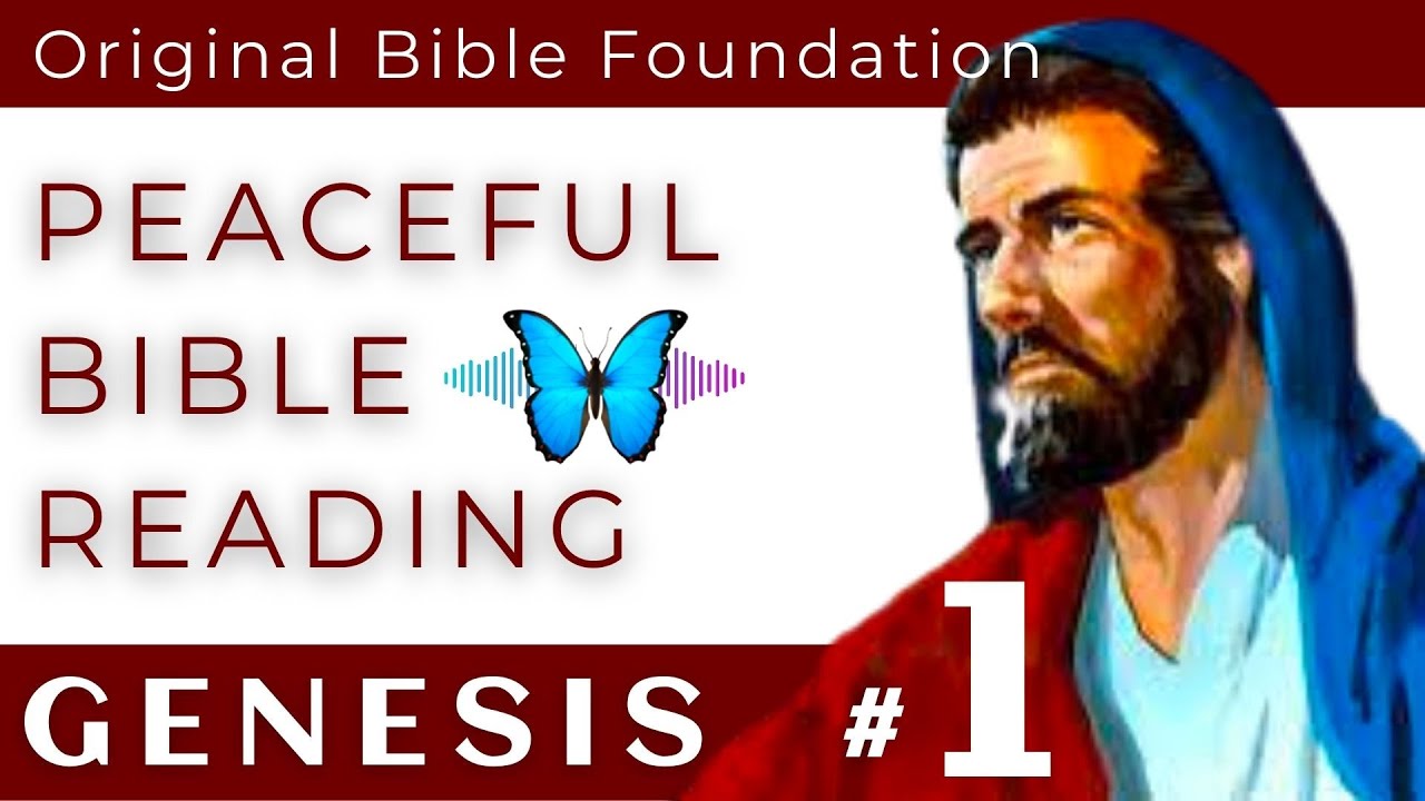 Genesis 1 Verse 1 1 To 3 8 Bible Verse Peaceful Bible Reading For Genesis 1 Verse 1 1 To 3 8 Bible Verse Peaceful Bible Reading For