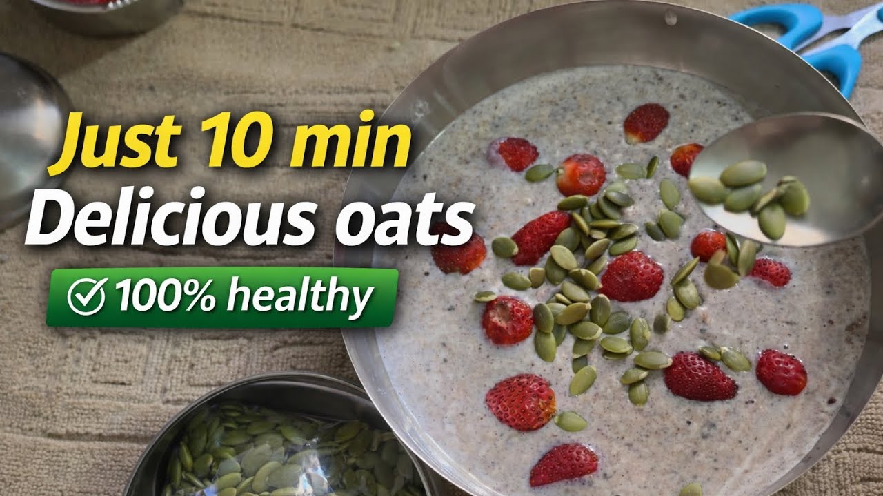 How To Make Oats 😋In 10 min ( “10 मिनट में सिर्फ ओट्स बनाए।”)