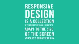 Flat Design Animation - What is Responsive Design?