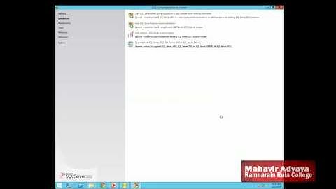 SQL 2012 Server Installation Failed