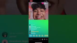 Theemeganlouisee live with brandoncardoso