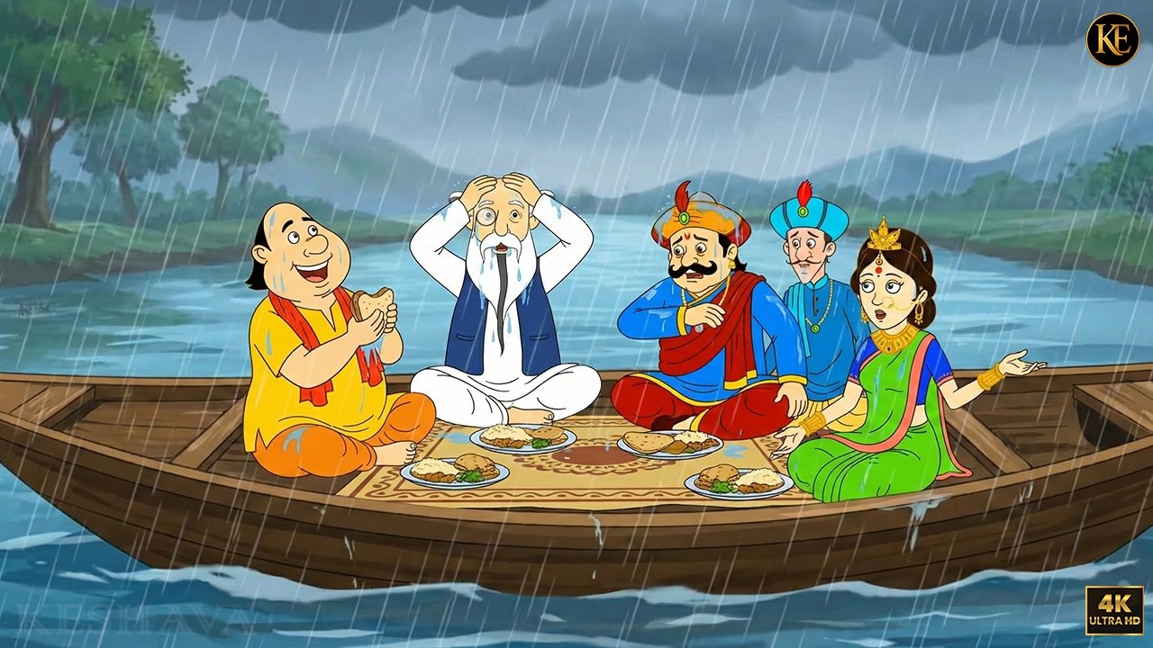 ঝড়ের মাঝেই নৌকায় বসে রাজকীয় ভোজ! | Gopal Bhar - গোপালভাঁড় | New Episode 2026