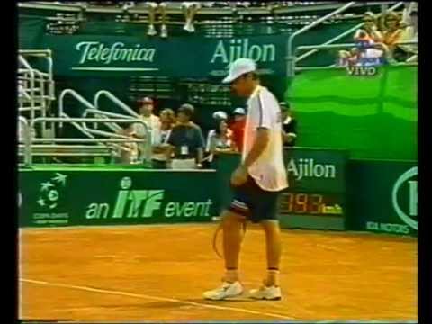 COPA DAVIS 2003 Calleri derrota a Ferrero. Ultimo set 21/9