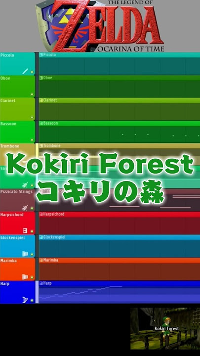 KOKIRI FOREST FL Studio Deconstruction #flstudio #nintendo #zelda #ocarinaoftime #legendofzelda #oot