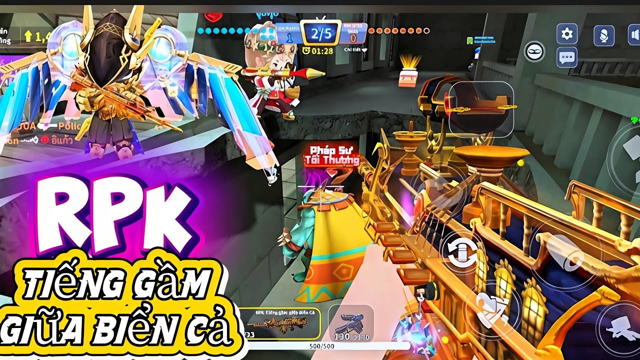 Mini World Royale - RPK tiếng gầm giữa biển cả