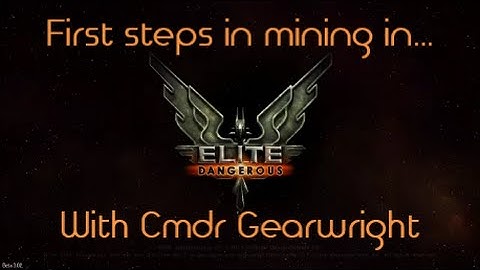 First steps in mining in Elite Dangerous Beta 3 00