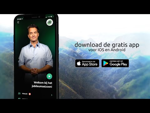 Download de app van het jubileumseizoen | 20 jaar Wie is de Mol?