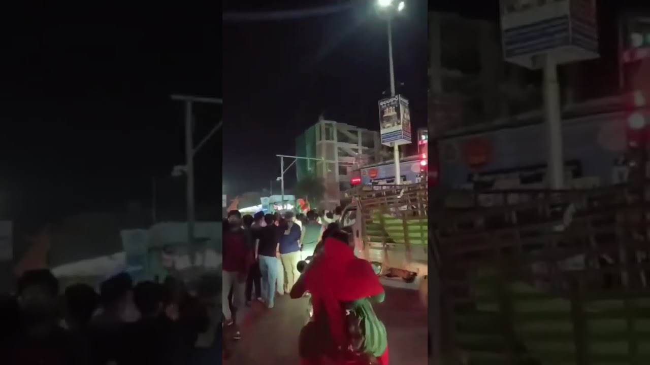 INDIA WINNING CELEBRATIONS IN ELURU 