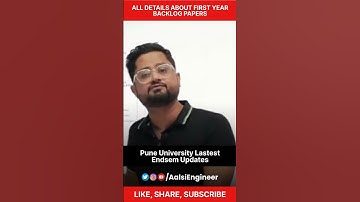 FE Backlog Papers Kabh honge ? Aalsi Engineer | Rounak Sir | #sppu