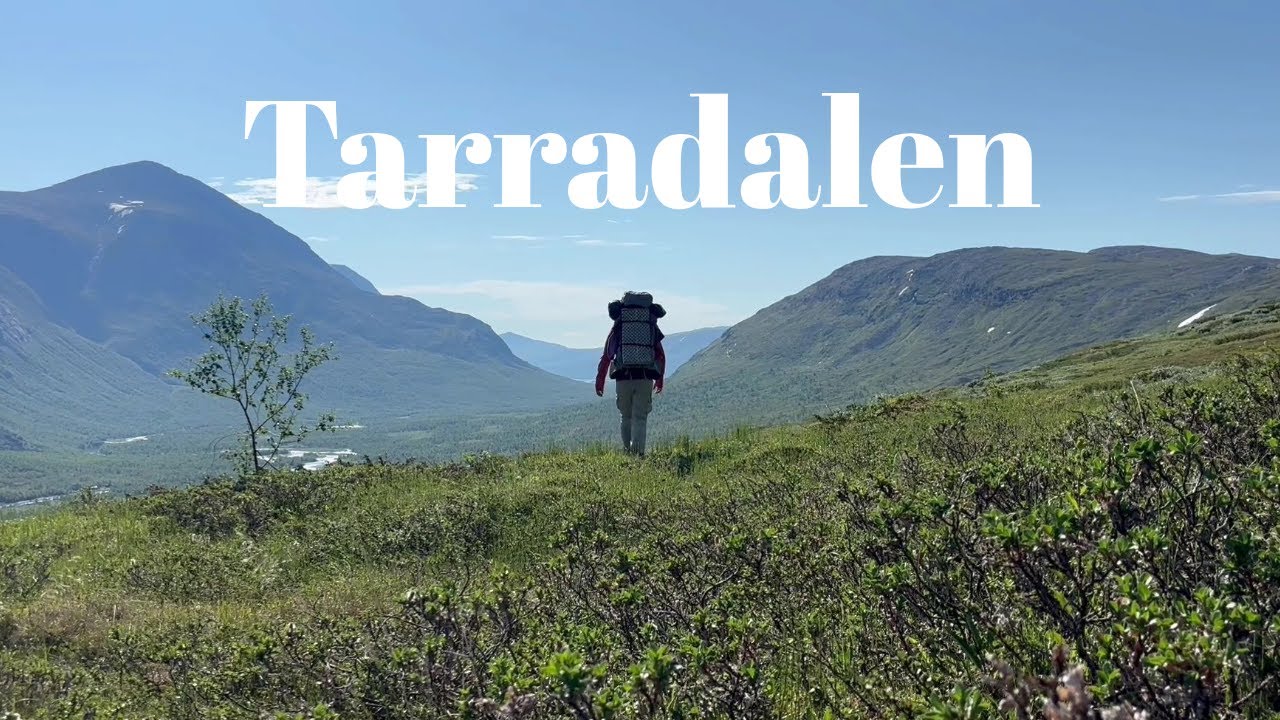 Hiking in the Amazon of the Swedish Mountains