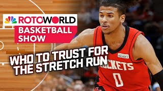 Lebron misses MIL-LAL + Players to trust for the stretch run | Rotoworld Basketball Show (FULL SHOW)