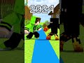2010 vs 2018 vs 2024 no MINECRAFT