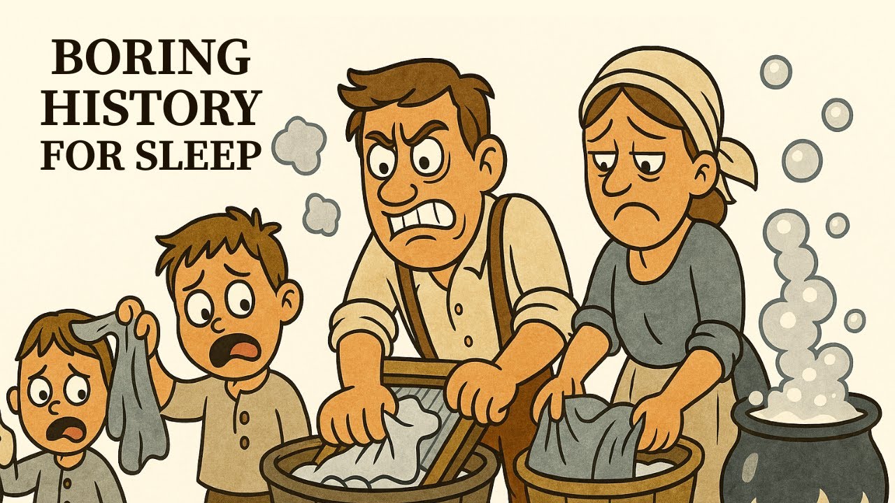 The Shocking Truth About Laundry 200 Years Ago | Boring History for Sleep