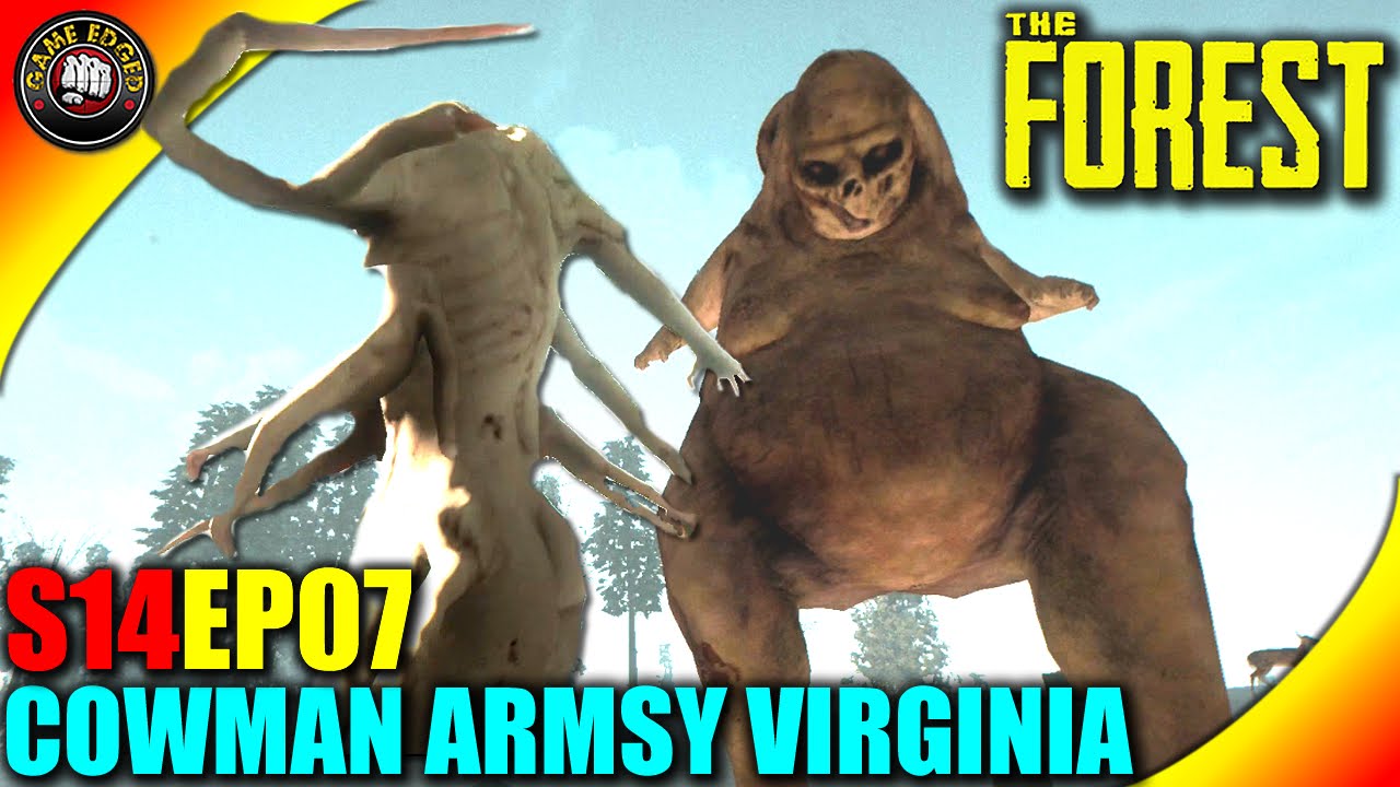 The Forest Gameplay Cowman Virginia Armsy Visit Wall Built S14ep07 Alpha V0 32 Youtube