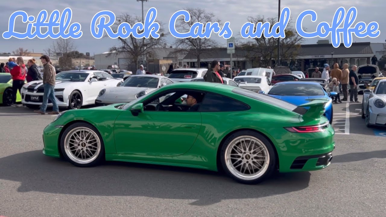Little Rock Cars and Coffee: Was PACKED! (Porsches Everywhere!)