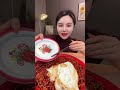 Korean Hot Fire Noodles with scrambled  Eggs 🥵🔥 | Spicy Mukbang ASMR #shorts #mukbang #food #shorts