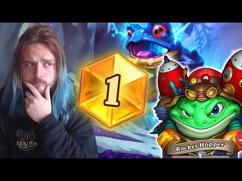 RANK 43 LEGEND FROGGER TEMPO SHAMAN!!! | Blast Your Rocket Hoppers to TOP LEGEND in Hearthstone!!!