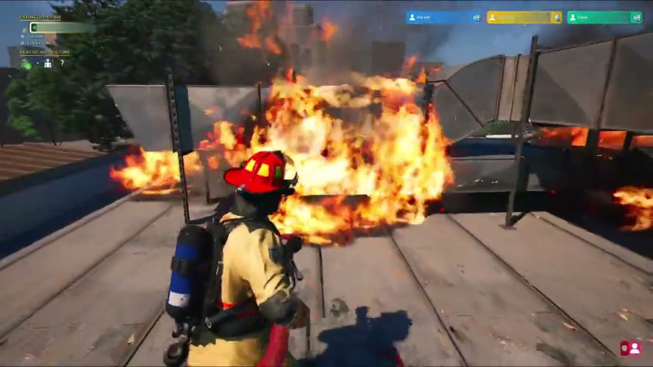 Firefighter sim IL speedrun of garden anxiety WR