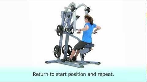 Discovery Line Plate Loaded Low Row by Precor