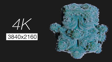 Mandelbulb Fractals 4K Animation, Blender Tutorial Preview