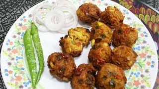 Maggi Pakoda Recipe | How to Make Maggi Noodles Pakora in Hindi | Maggi Pakora / Maggi Bhajiya