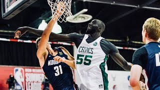 Tacko Fall Made Noise In Summer League After Going Undrafted | Top Highlights From Tournament