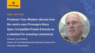Professor Tony Whetton of the Stoller Biomarker Discovery Centre at the University of Manchester
